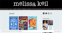 Desktop Screenshot of melissakeil.com